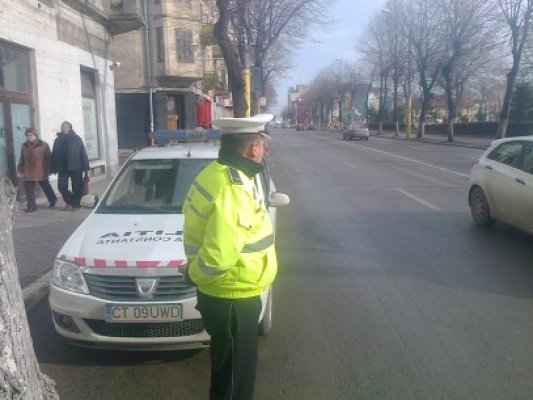 Poliţia Locală reglementează traficul rutier în Constanţa în funcţie de propriul chef
